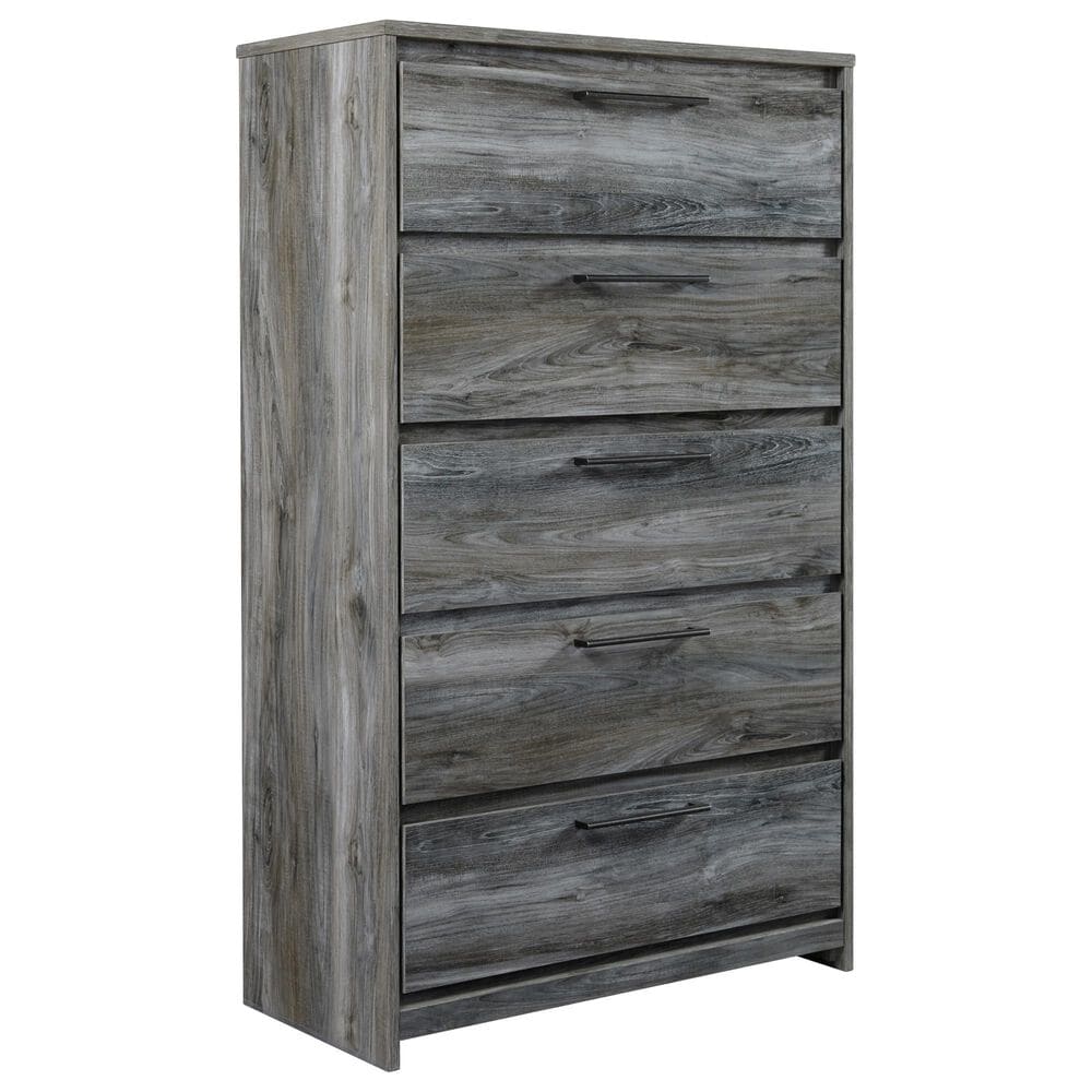 Ashley Baystorm 5 Drawer Chest in Smoke Gray, , large