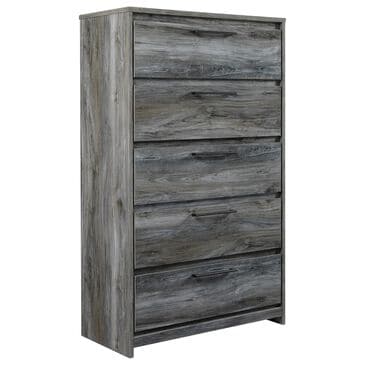 Ashley Baystorm 5 Drawer Chest in Smoke Gray, , large