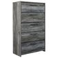 Ashley Baystorm 5 Drawer Chest in Smoke Gray, , large