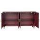 Slatehouse Arvada 4-Door Sideboard in Merlot, , large