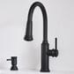 Blanco Empressa Pull-Down Kitchen Faucet 1.5 GPM in Matte Black, , large
