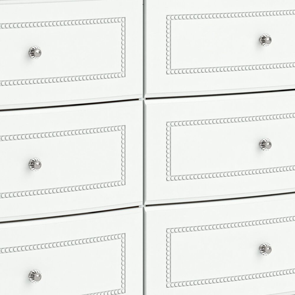 Ashley Kozlani 5-Piece Full Panel Storage Bedroom Set in Matte White, , large