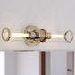 Vaxcel Levitt 2-Light Wall Sconce in Satin Brass, , large