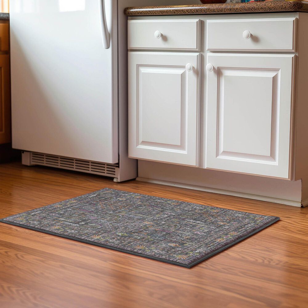 Dalyn Rug Company Hatay HY5 1&#39;8&quot; x 2&#39;6&quot; Gray Area Rug, , large