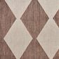 Nourison Positano Geometric Natural 6" x 9" Indoor/Outdoor Area Rug, , large