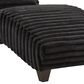 Arapahoe Home Armless Chaise in Lush Black, , large
