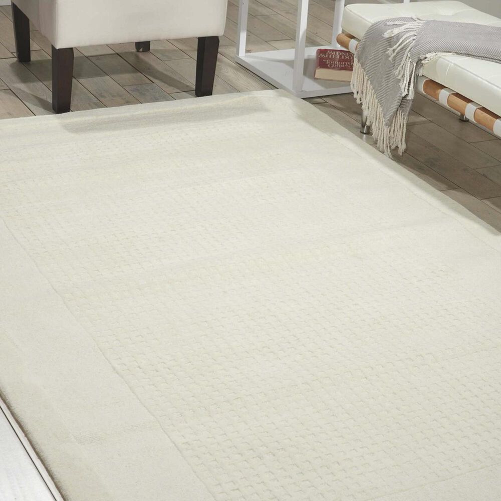 Nourison Westport WP20 5' x 8' Ivory Area Rug , , large