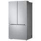 LG 32 Cu. Ft. Standard-Depth French Door Refrigerator in Printproof Stainless Steel, , large
