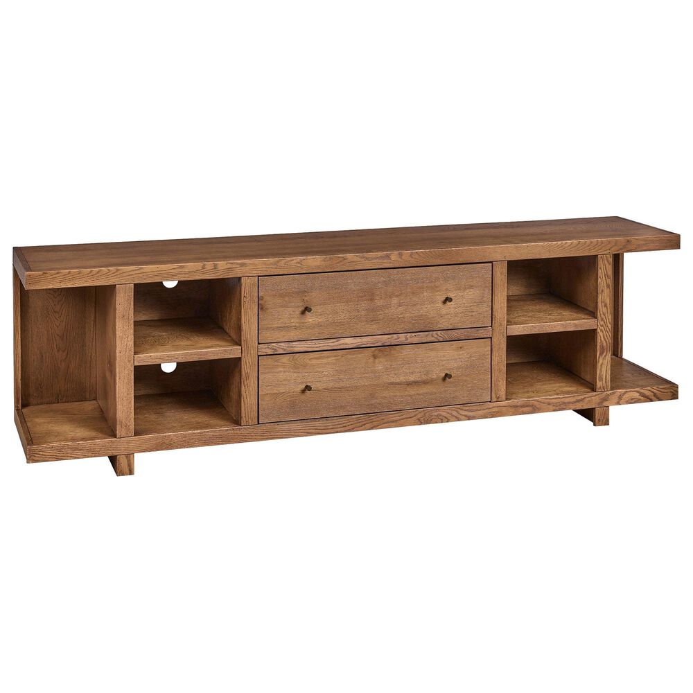 Riva Ridge Latitude 84" 2-Drawer Console in Brushed Bourbon, , large