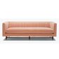 Joybird Chelsea Sofa in Royale Blush Velvet and Mocha, , large