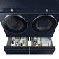 Samsung Bespoke 5.3 Cu. Ft. Front Load Washer and 7.6 Cu. Ft. Electric Dryer Laundry Pair with Pedestal in Brushed Navy, , large