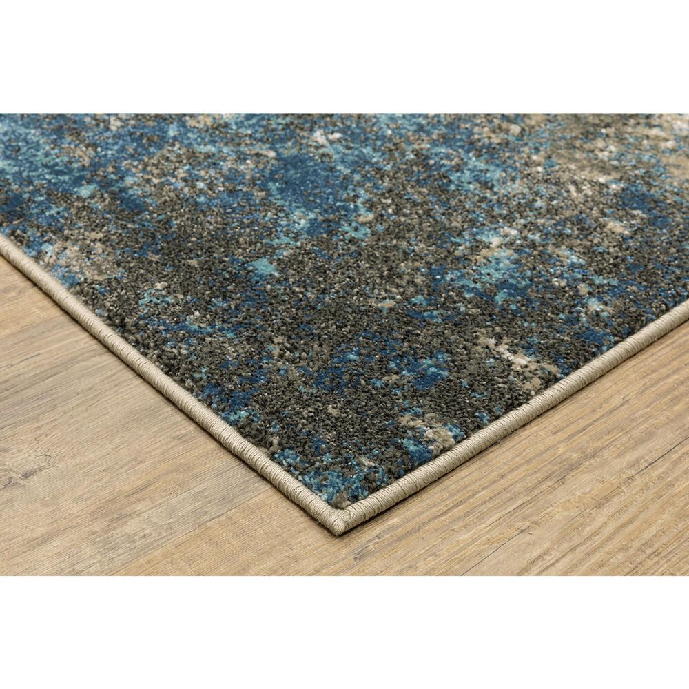 Oriental Weavers Venice Rimini 6&#39;7&quot; x 9&#39;2&quot; Blue and Beige Area Rug, , large