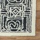 Amerr Berlin 2" x 3" Charcoal and White Area Rug, , large