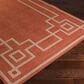 Surya Alfresco 5"3" x 7"7" Rust, Brown and Beige Indoor/Outdoor Area Rug, , large