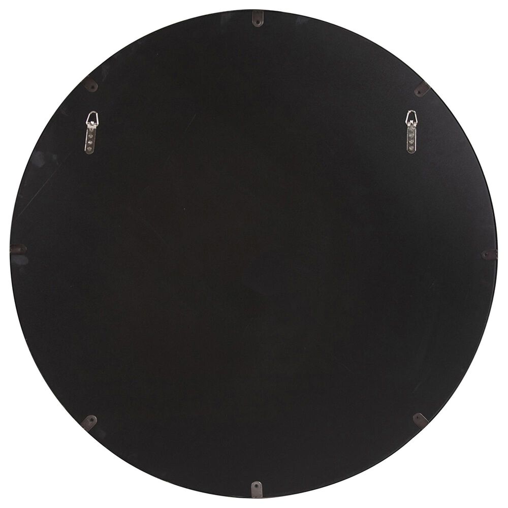 Howard Elliott Steele Round Mirror in Brass, , large