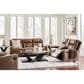 Ashley Mackmenville Manual Reclining Sofa in Caramel, , large