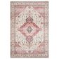 Loloi II Skye SKY-02 9" x 12" Ivory and Berry Area Rug, , large