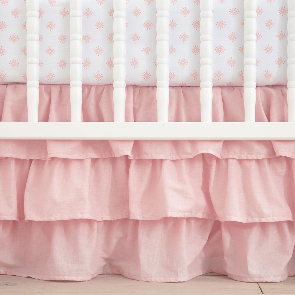 Levtex Willow 5-Piece Nursery Crib Bedding Set in Pink, , large