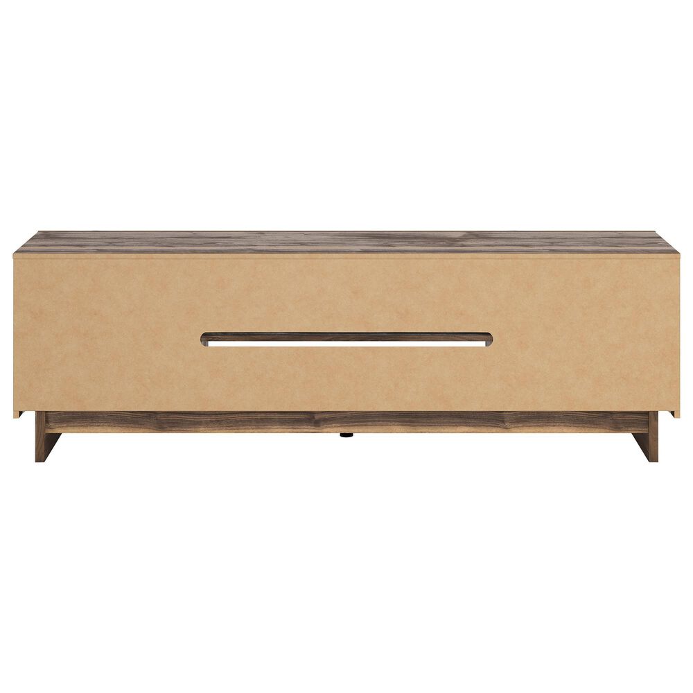 Ashley Zadilyn 72" XL TV Stand in Warm Natural Brown, , large