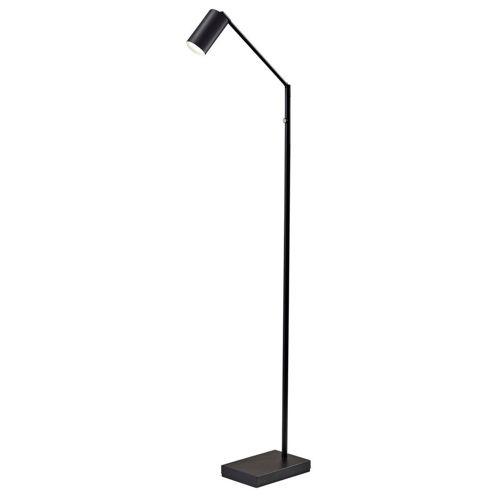 Adesso Colby LED Floor Lamp in Black, , large