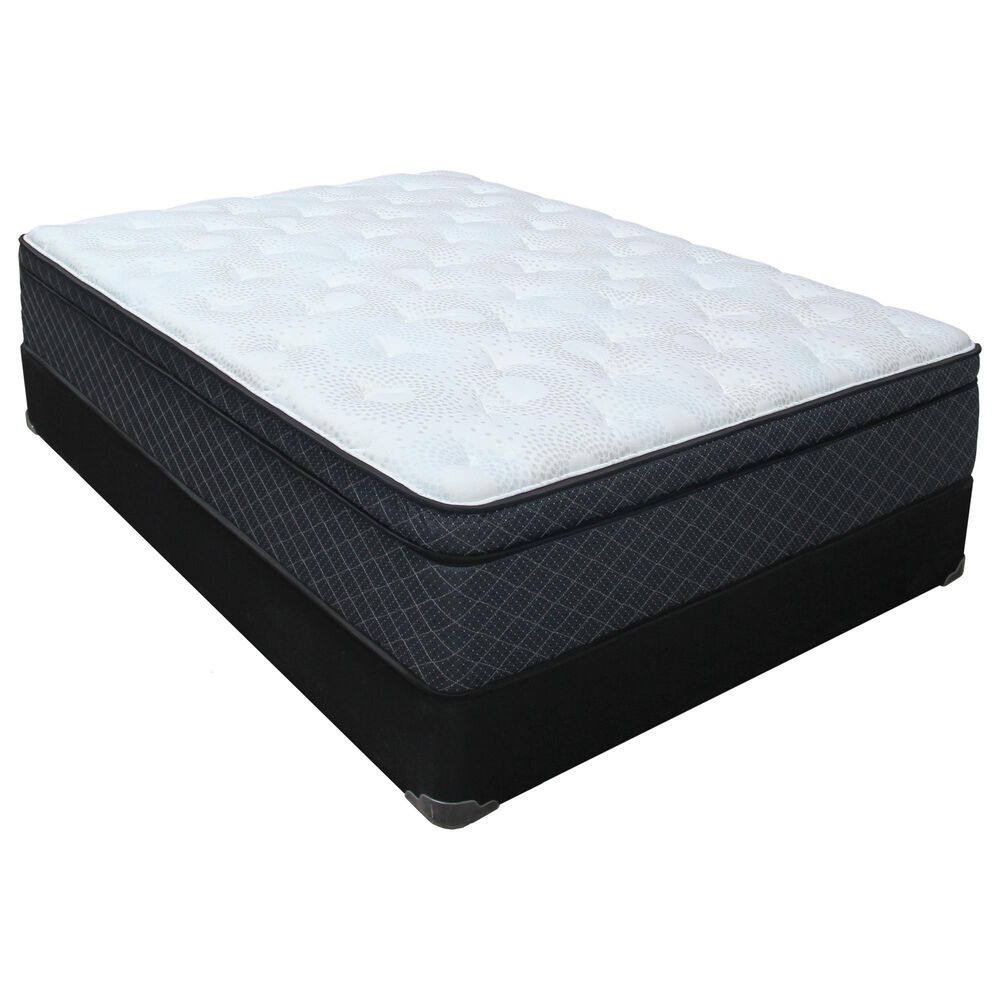 Sleeptronic Oracle Euro Pillowtop Twin Mattress with High Profile Box Spring, , large