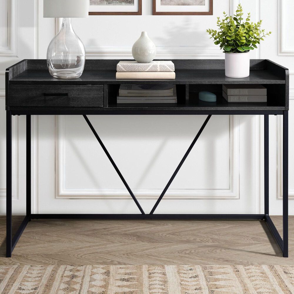 Mayberry Hill Preston Desk in Espresso, , large