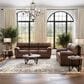 Ashley 7-Piece Living Room Set in Coffee, , large