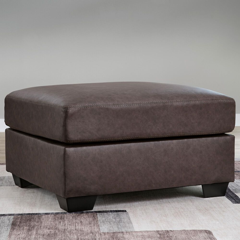 Ashley WillowBend Oversized Ottoman in Umber, , large