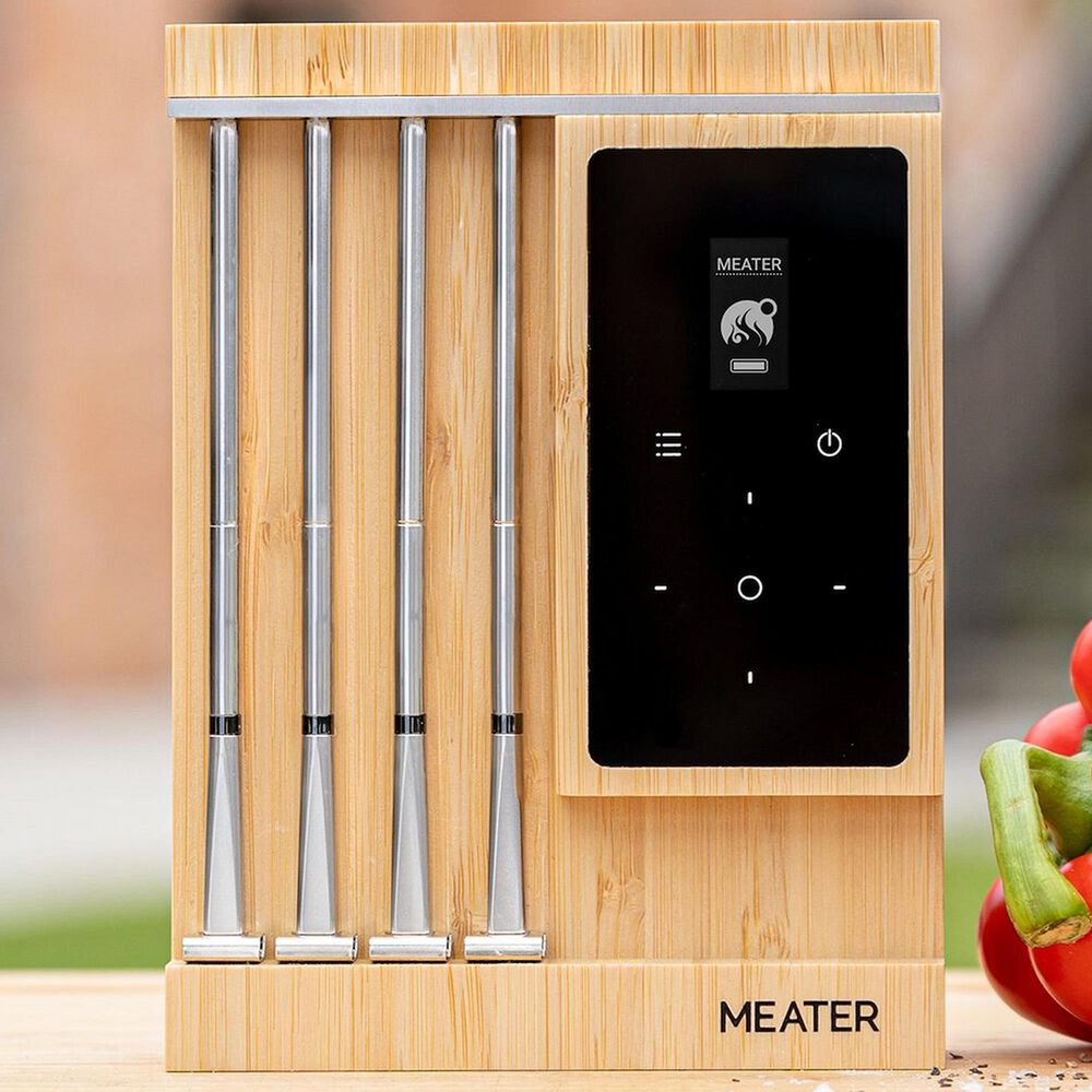 Traeger Grills Pro XL Wireless Meat Thermometer in Stainless Steel and Honey, , large