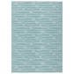 Dalyn Rug Company Harbor 5" x 7"6" Lagoon Indoor/Outdoor Area Rug, , large