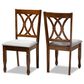 Baxton Studio Augustine Side Chair in Walnut Brown (Set of 2), , large