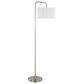 LumiSource Puck 63" Metal Floor Lamp in Brushed Nickel, , large