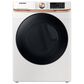 Samsung 5.0 Cu. Ft. Front Load Washer and 7.5 Cu. Ft. Electric Dryer Laundry Pair in Ivory, , large