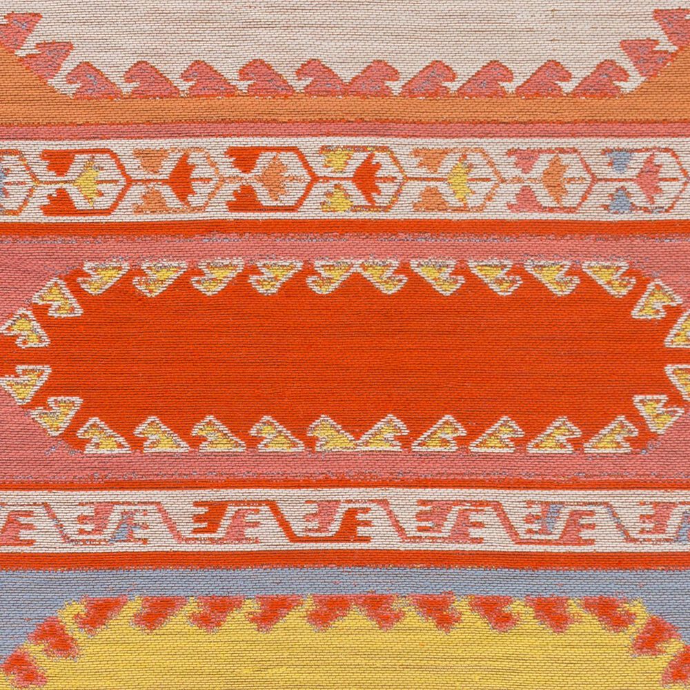 Surya Sajal 2&#39; x 3&#39; Brick Red, Camel, Ivory, Rose, Light Blue and Mustard Area Rug, , large