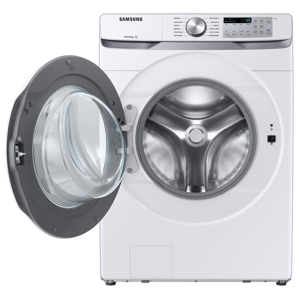 Samsung 5.1 Cu. Ft. Front Load Washer with Vibration Reduction Technology in White, , large