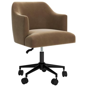 Ashley Austanny Home Office Desk Chair in Warm Brown, , large