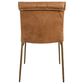Classic Home Mayer Side Chair in Tan Top Grain Leather, , large