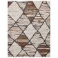 Loloi Levitt Shag 2"3" x 4" Ivory and Fiesta Area Rug, , large
