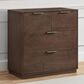 Delta Children Forever 4-Drawer Dresser with Changing Top in Teak Brown, , large