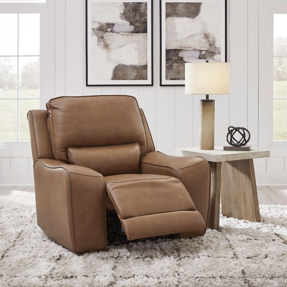 Ashley DeepWakes Power Recliner in Caramel, , large
