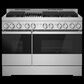 JennAir 48" Gas Professional Range with Infrared Grill in Black Glass, , large