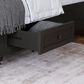 Urban Home Grace Queen Storage Bed in Raven Black, , large