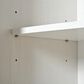 HOMLUX 55" Farmhouse Kitchen Island with Power Outlet in White, , large