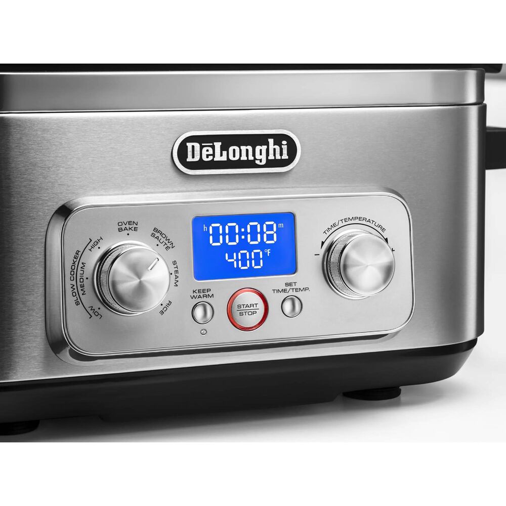 De&#39;Longhi Livenza 6-Quart All-In-One Programmable Multi Cooker in Silver, , large