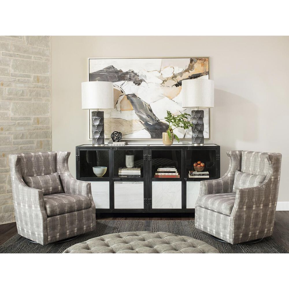 Flair Industries Rutherford Table Lamp in Charcoal, , large