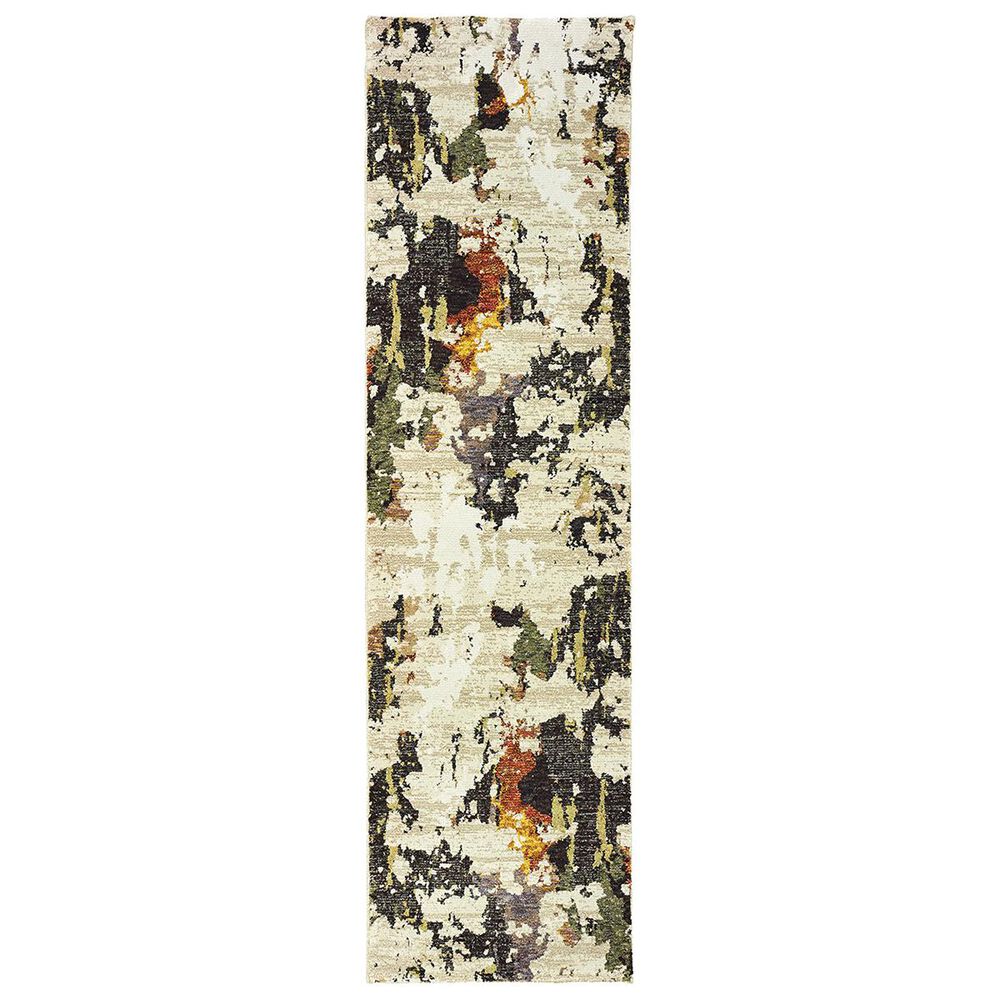 Oriental Weavers Evolution 7770J 2"3" x 8" Beige Runner, , large