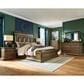 Millenium Frantanna California King Panel Storage Bed with Dresser and Nightstand in Brown, , large