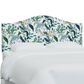 Rifle Paper Co Crafted by Cloth & Company Mayfair Full Headboard in Peacock Blue/White, , large