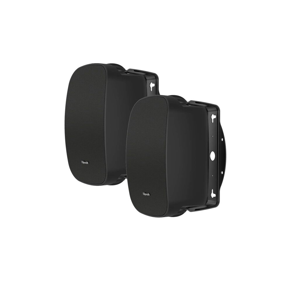 Klipsch 5.25" Woofer Full-Range Indoor/Outdoor Mount Loudspeaker in Black - Pair, , large