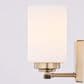 Vaxcel Park Ridge 3-Light Bathroom Vanity in Champagne Gold, , large